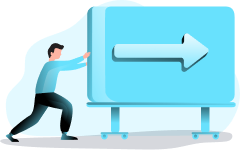 image depicting someone moving a whiteboard